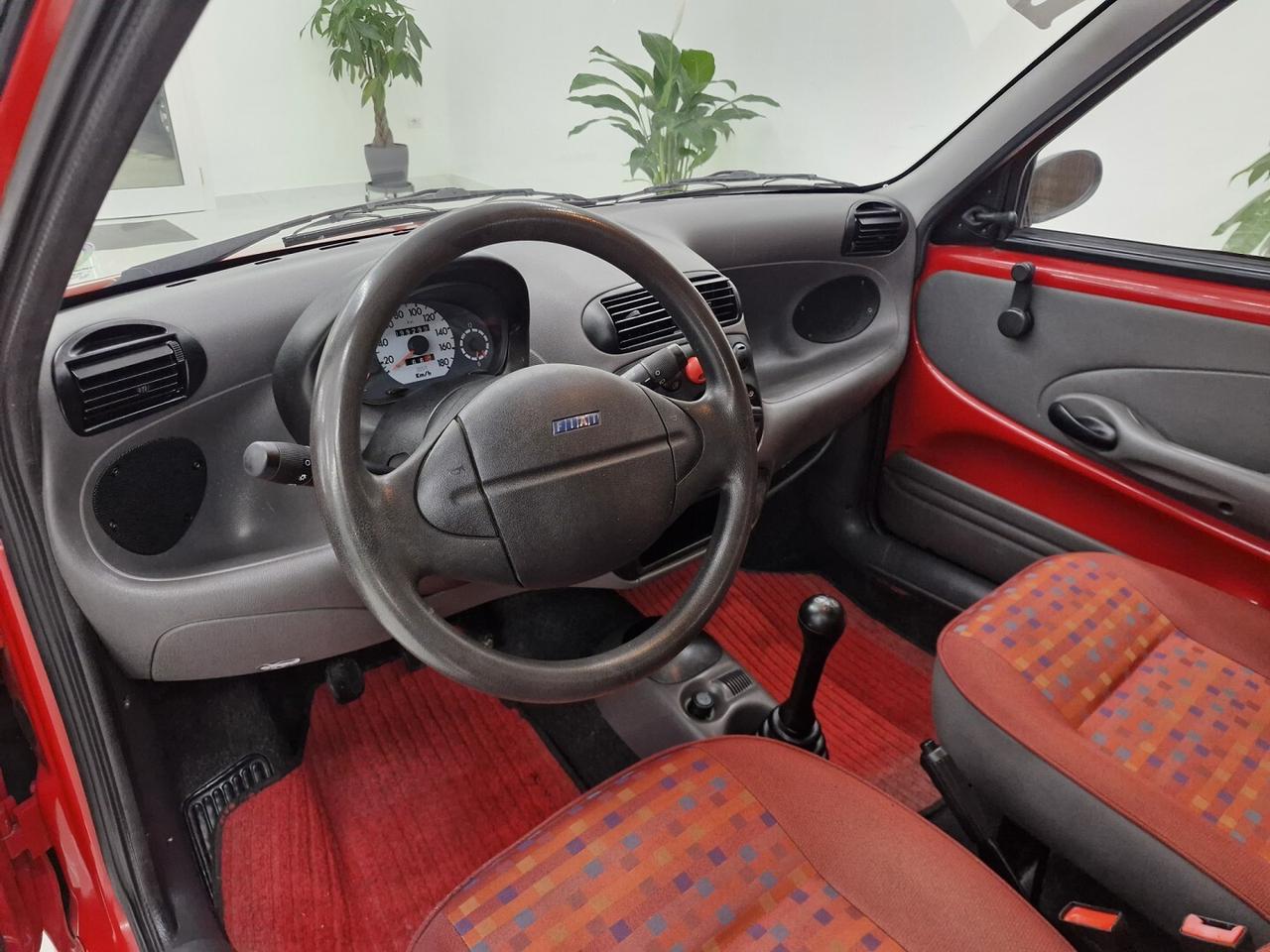 FIAT SEICENTO S 900 BENZINA 39CV 90000KM ANNO 1998