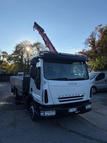 Iveco Eurocargo 75e17 cassone con gru fissa-2006