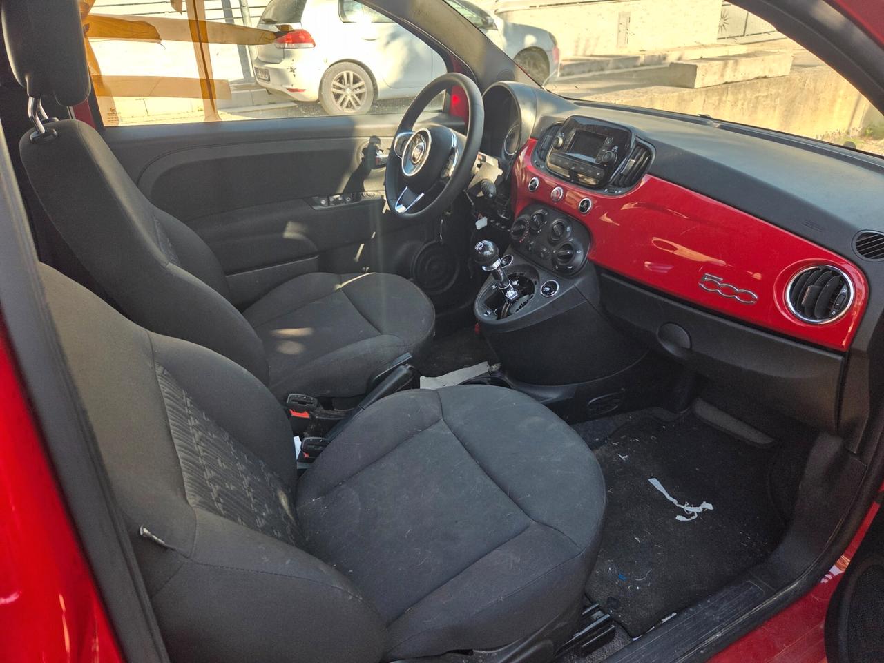 Fiat 500 1.0 Hybrid Red ANNO 2024- SINISTRATA