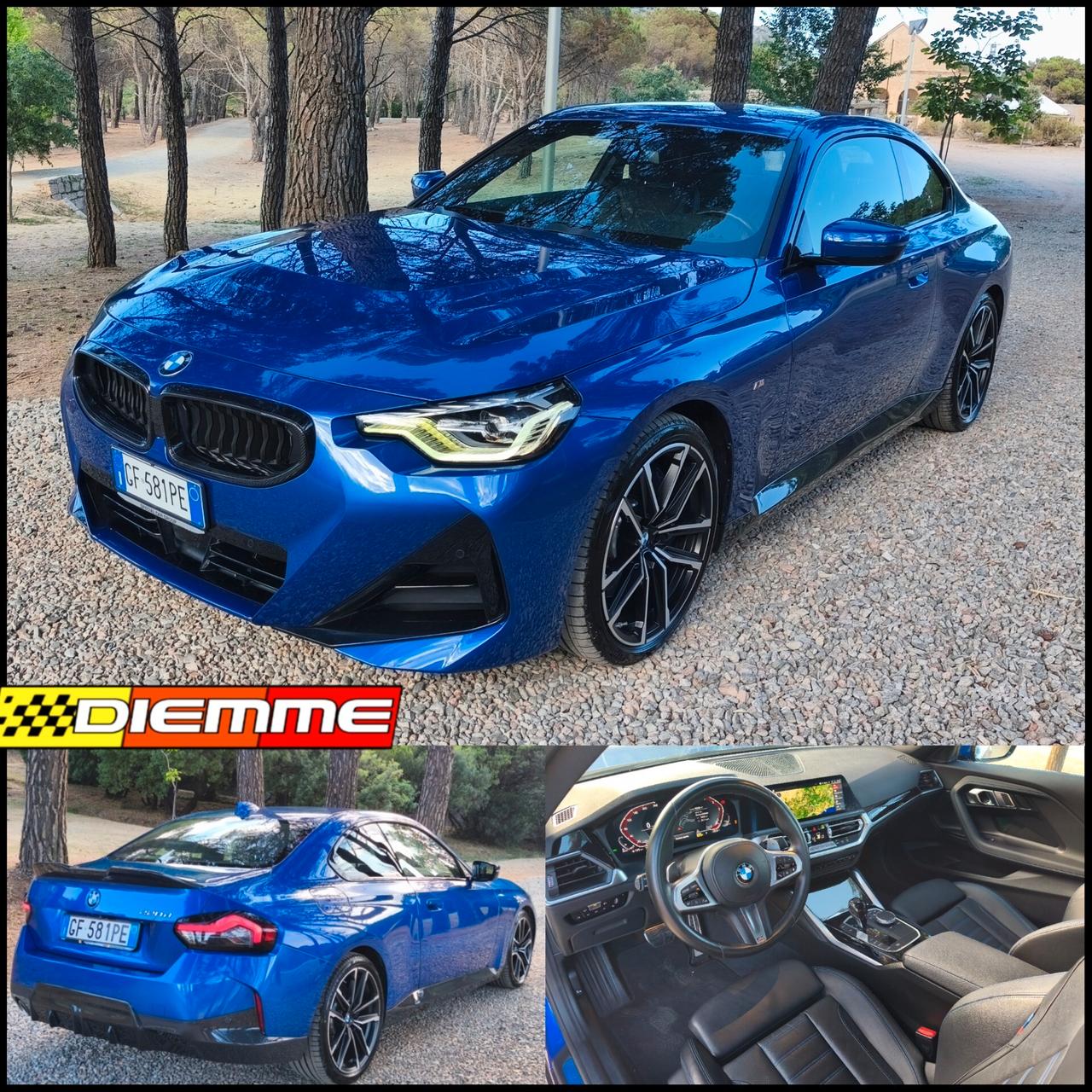 Bmw 220 220d 48V Coupé Msport garanzia 2 anni bmw