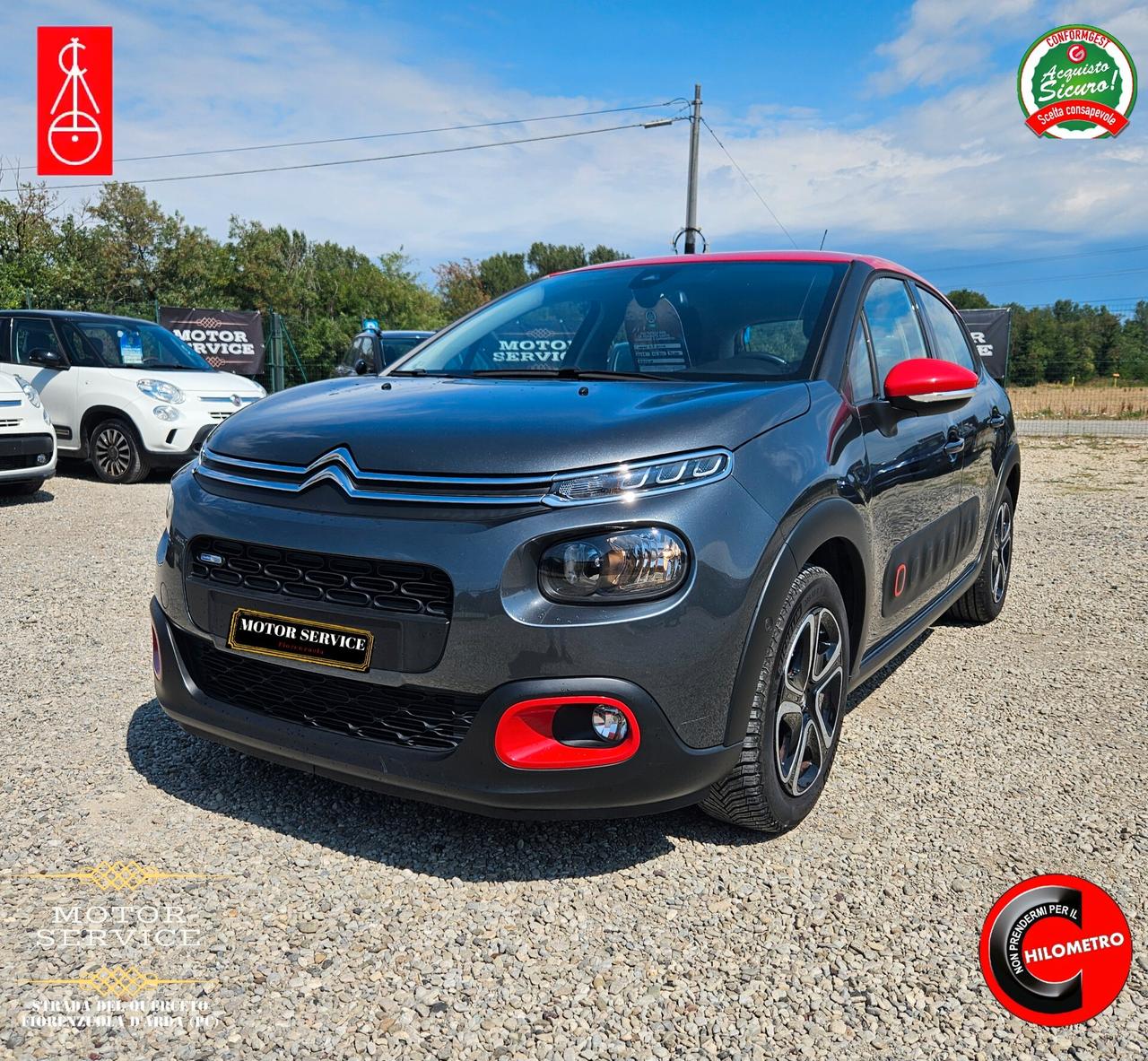 Citroen C3 1.2 benz 82 Shine FULL da 89€ mese