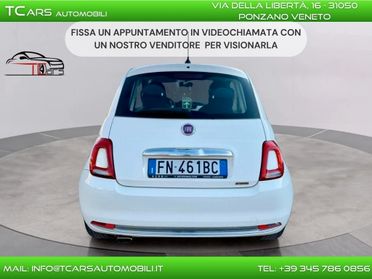 FIAT 500 1.2 BENZINA - TETTO PANORAMICO - NEOPAT.