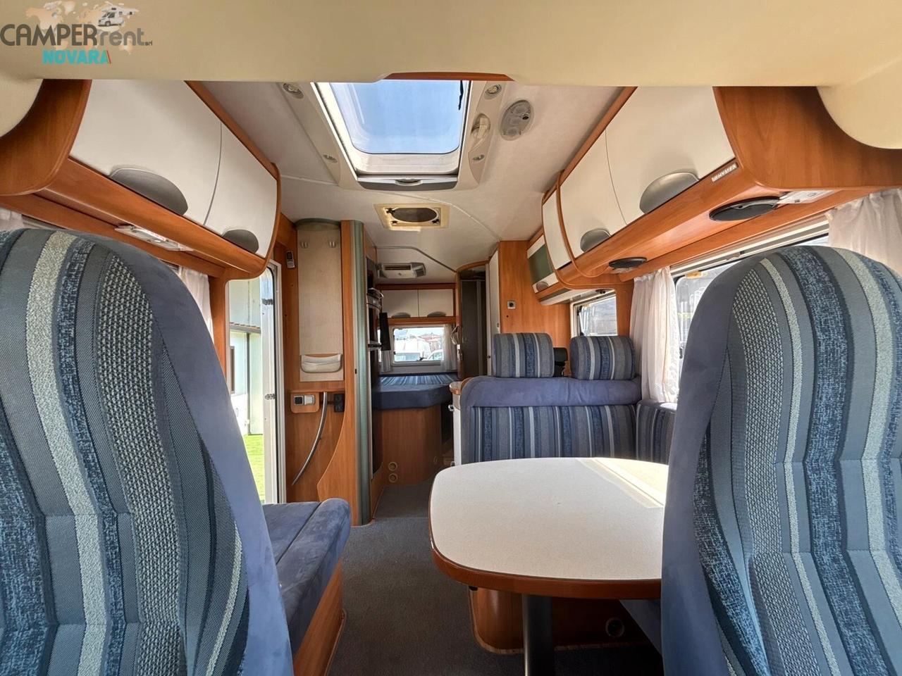 HYMER B654 SL - motorhome con letto alla francese in coda e garage foro 96x87