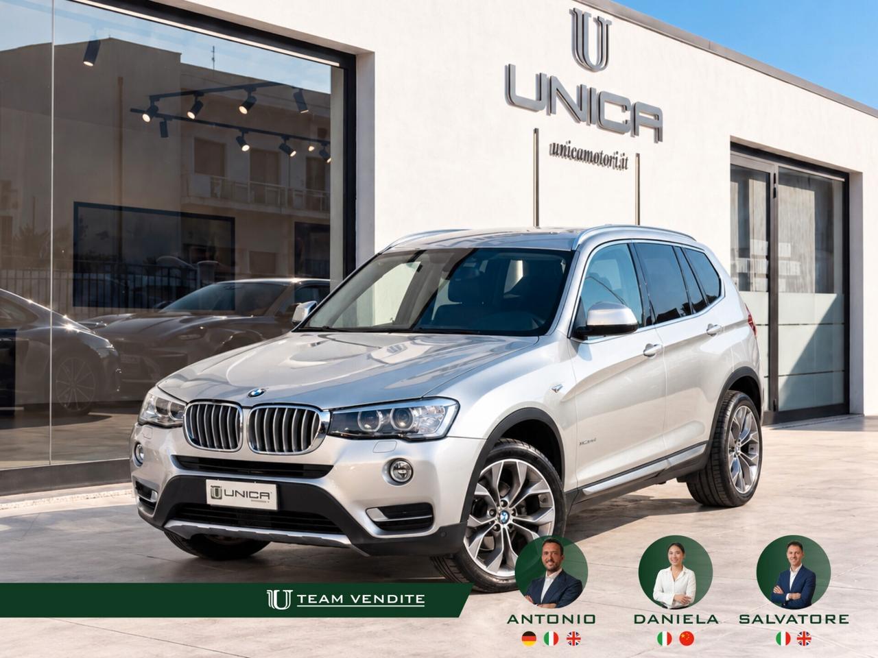 Bmw X3 XDrive30D MSPORT - GOMMATA NUOVA - ITALIANA