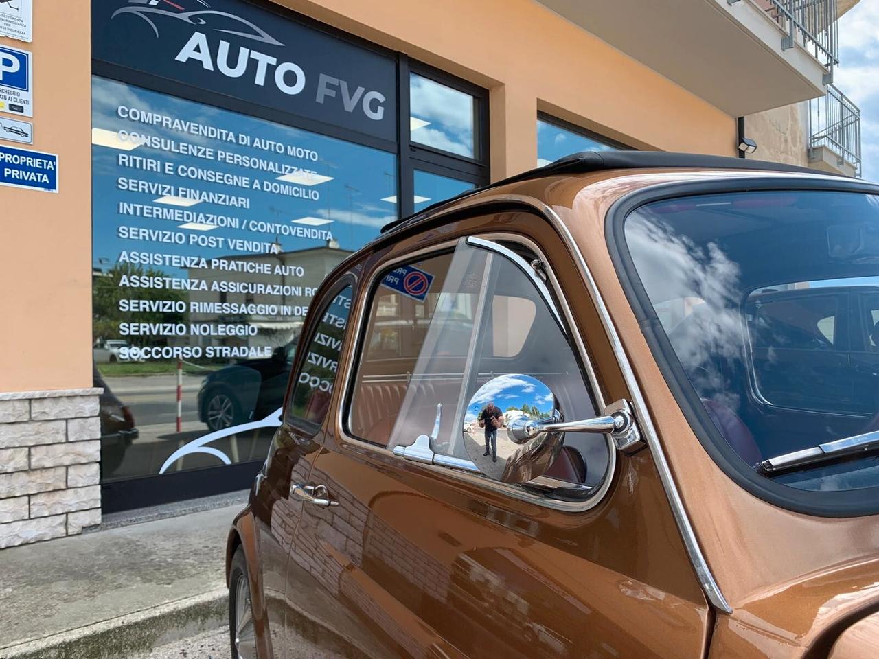 Fiat 500 My car Francis Lombardi ASI T. Oro Restaurata