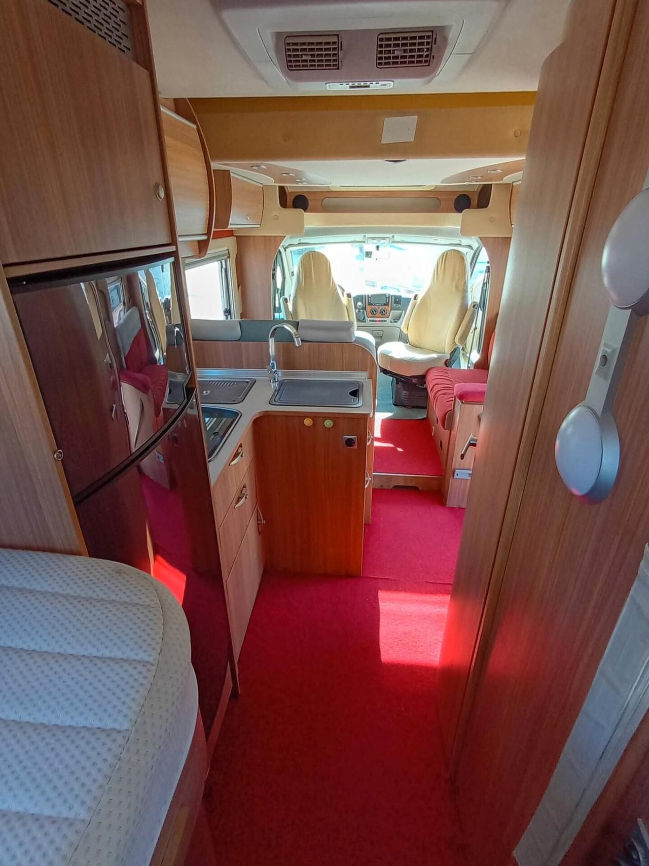 Burstner su Ducato 130cv con Gemelli e basculante