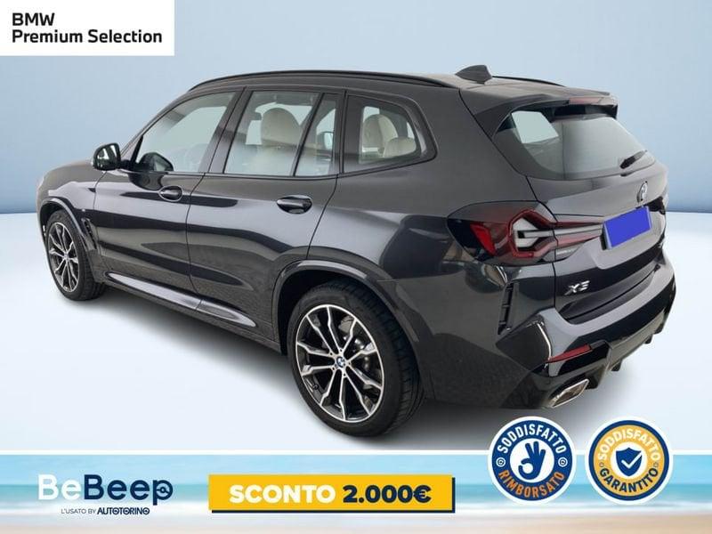 BMW X3 XDRIVE20D MHEV 48V MSPORT AUTO