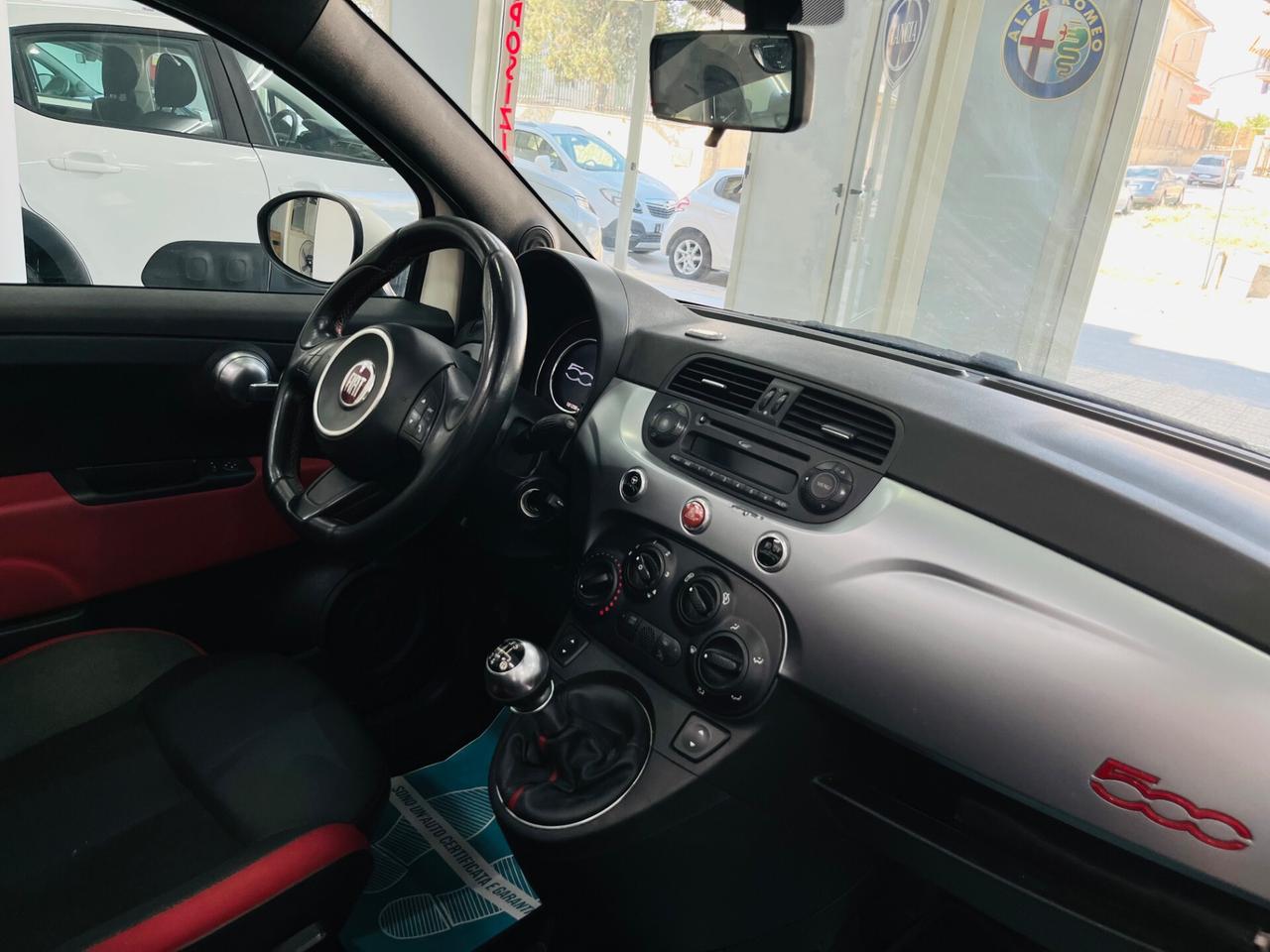Fiat 500S cabrio 1.2 benzina 69cv anno 2014