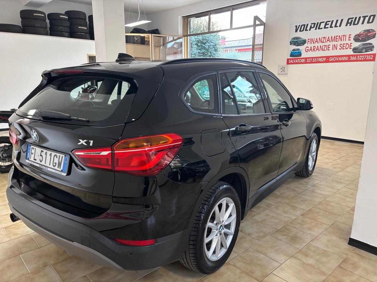 BMW X1 ANNO 2017 DS 1.6 ADATTA NEOPATENTATI KM 144 MILA