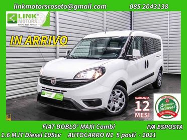 FIAT N1 DOBLO' MAXI Combi 5 posti 1.6 MultiJet 105cv
