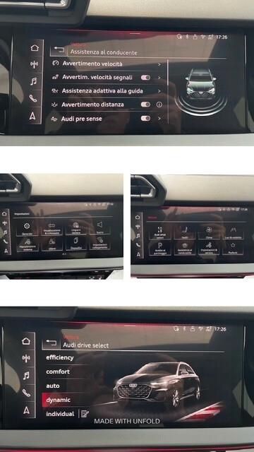 Audi A3 SPB 2.0 TDI 150CV S tronic S-line Black My26