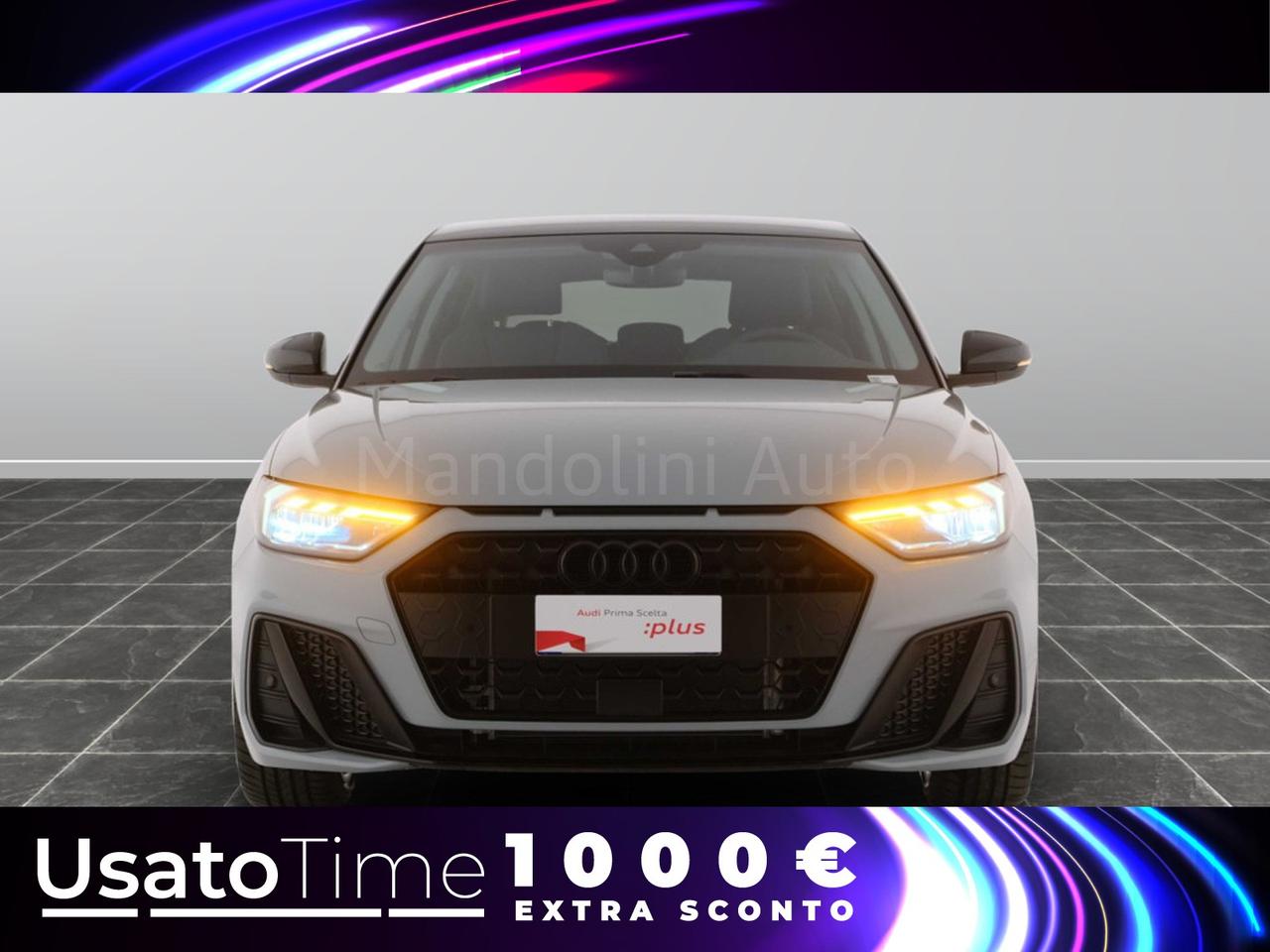 Audi A1 sportback 30 1.0 tfsi 116cv identity black s tronic
