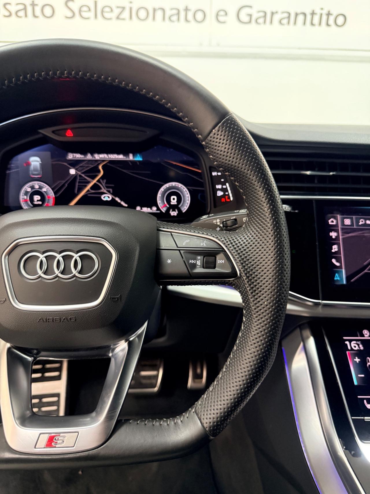Audi Q8 50 TDI 286 CV MHEV QUATTRO TIPTRONIC SLINE PLUS 03/2019 EURO 6B TETTO VENTILATI 4 RUOTE STERZANTI