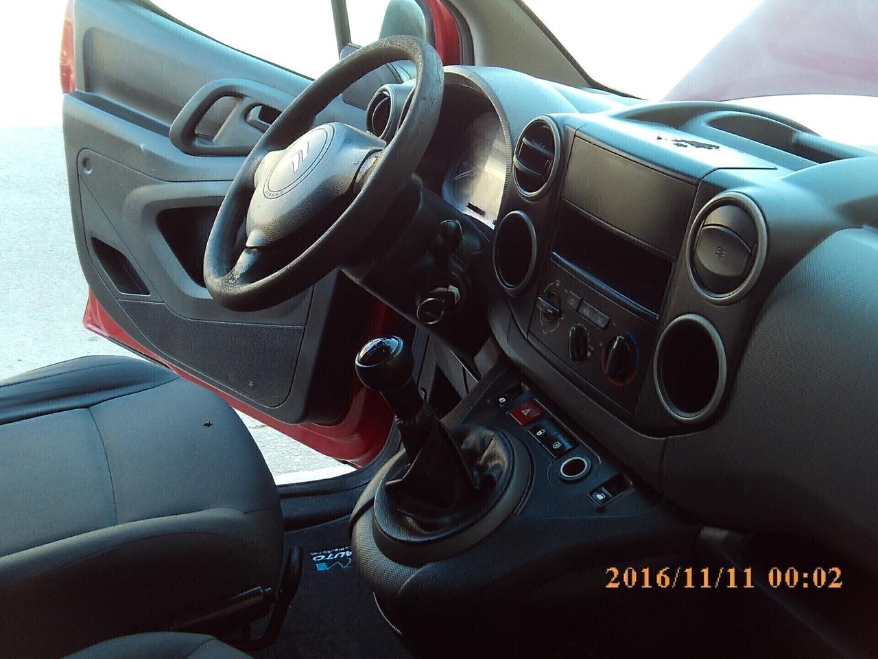 Citroen Berlingo 1.6 HDi 90 Van 3 posti Club L1