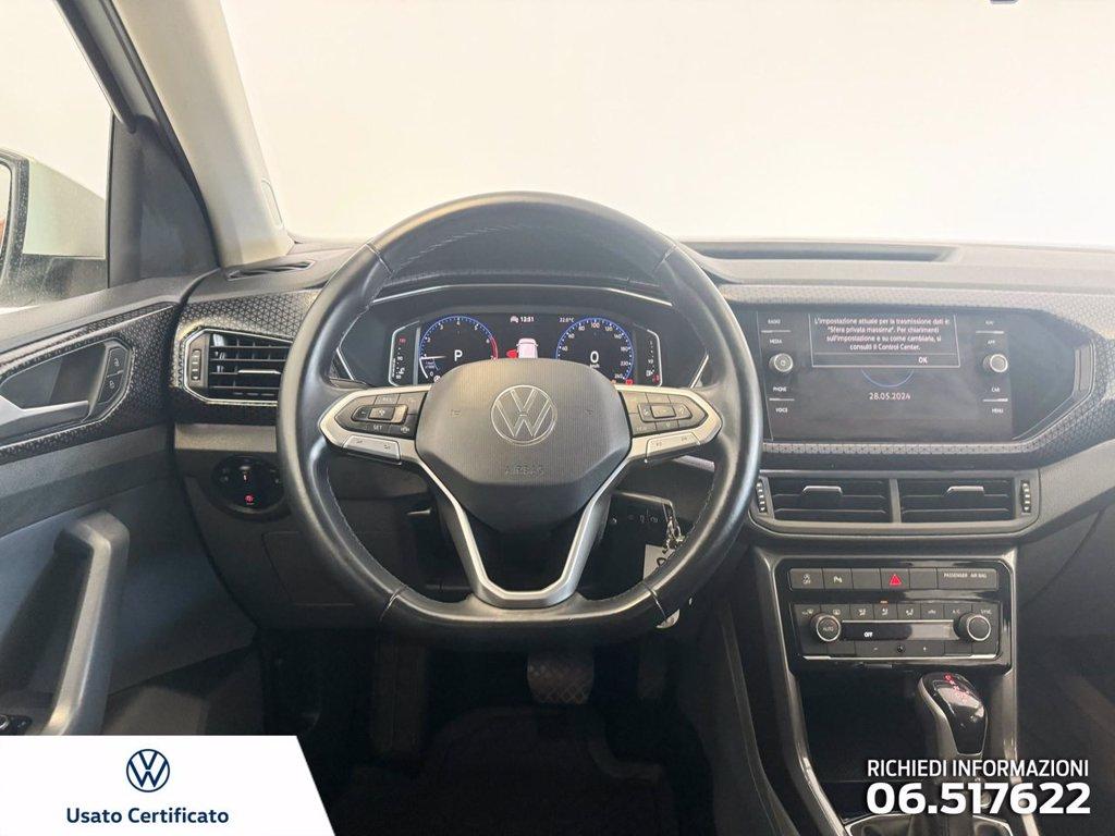 VOLKSWAGEN T-cross 1.0 tsi advanced 110cv dsg del 2021