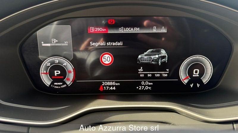 Audi Q5 Sportback 40 TDI Identity Black quattro S tronic *MATRIX, 20'', 360°, PROMO AZZURRA*