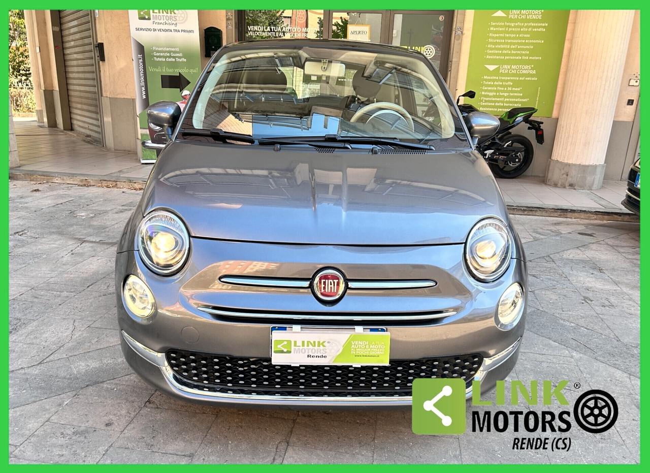 Fiat 500 1.2 Km 31.200 - Pelle Frau - 2016