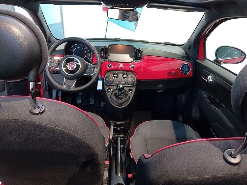 FIAT 500C 1.0 Hybrid Red