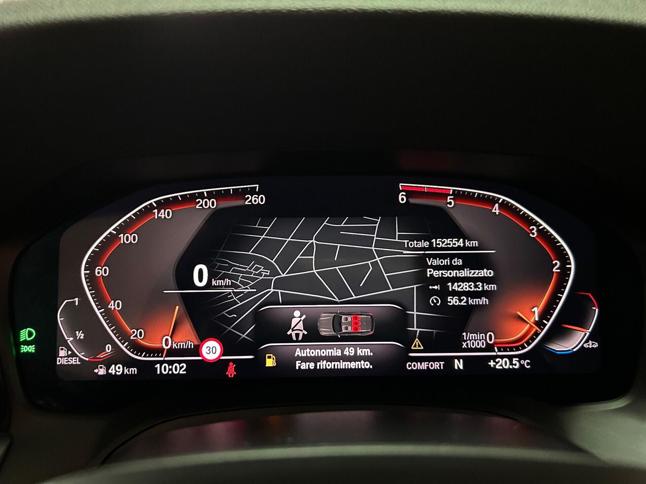 Bmw 320d Sport 190 cv lights ambient + virtual