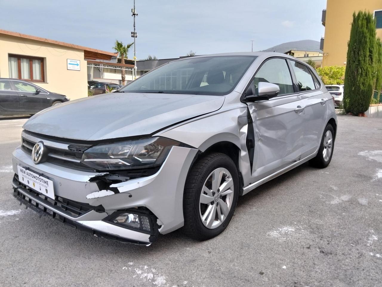 VW Polo 1.6 TDI 80cv 2018 SINISTRATA