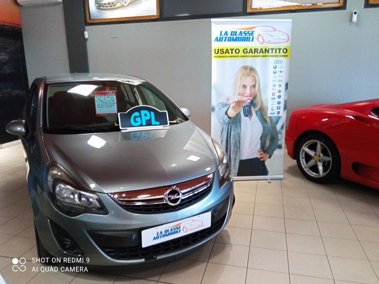 Opel Corsa 1.2 85CV 5 porte BENZINA GPL
