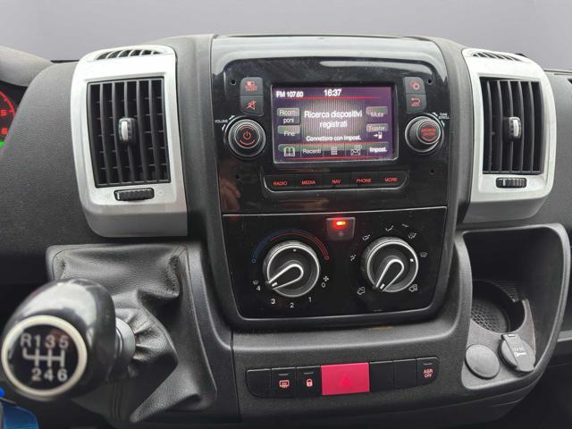 FIAT Ducato 33 2.3 MJT 140 CV CRUISE-NAVI-(PC-TN L1H1)SENSORI-