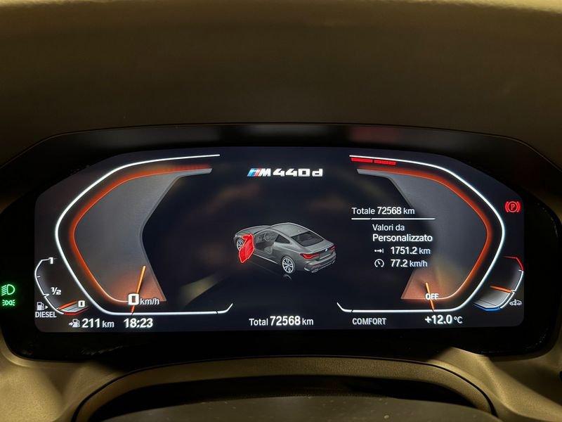 BMW Serie 4 Coupé M440d 48V xDrive Coupé UNIPROPRIETARIO FULL
