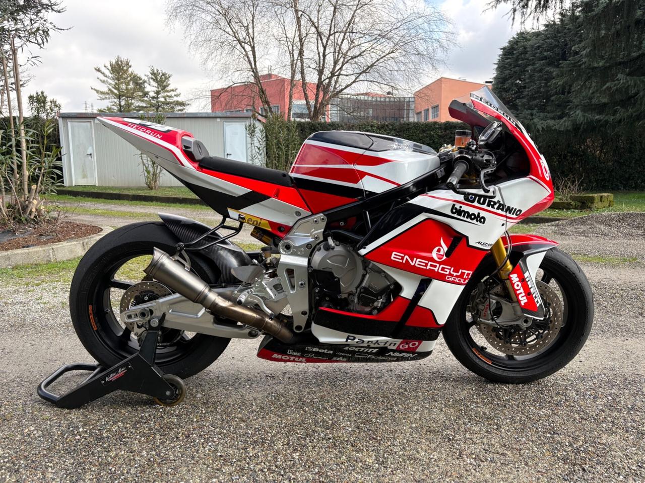 Bimota BB3 con motore/elettronica BMW HP4