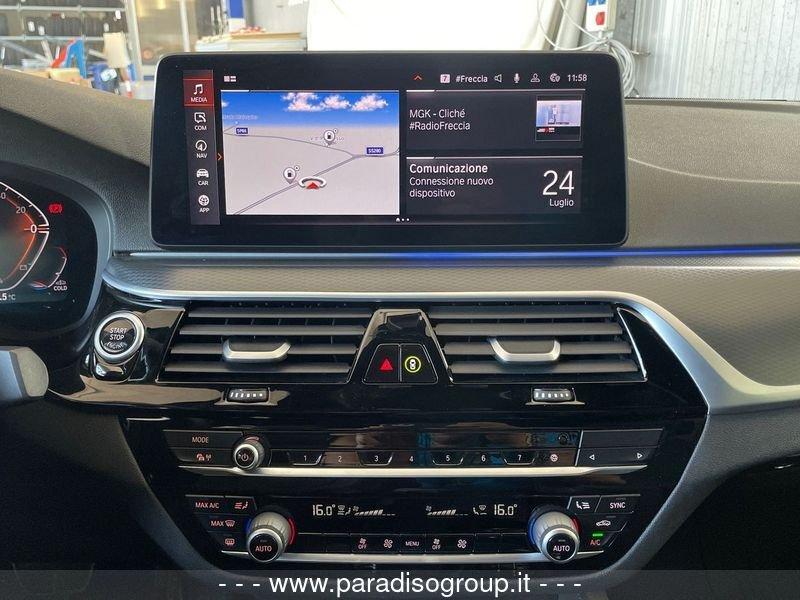 BMW Serie 5 G30 2020 Berlina LCI 520d mhev 48V Msport auto