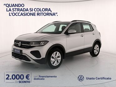 Volkswagen T-Cross 1.0 tsi life 95cv