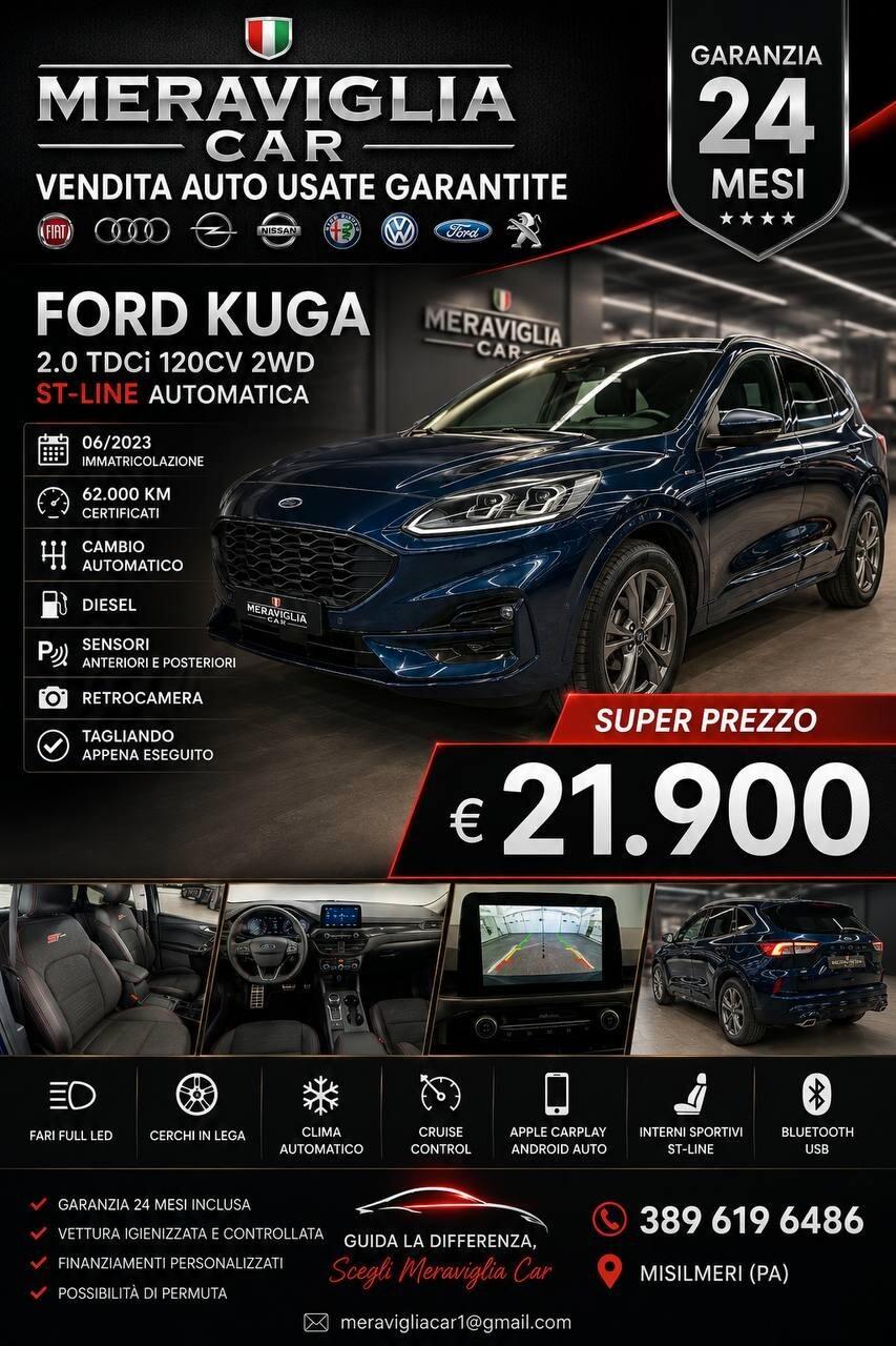 Ford Kuga 2023 2.0 120CV aut. 2WD ST-Line