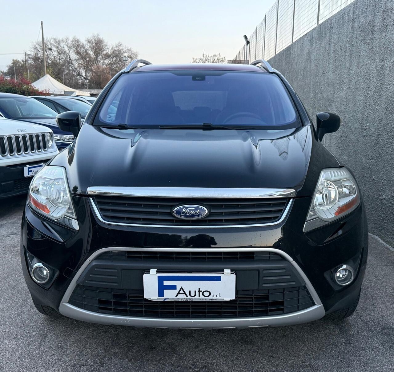 Ford Kuga 2.0 TDCi 136 CV 4WD Titanium,TETTO PANORAMICO,Pelle,Climatronic bizona,ecc.