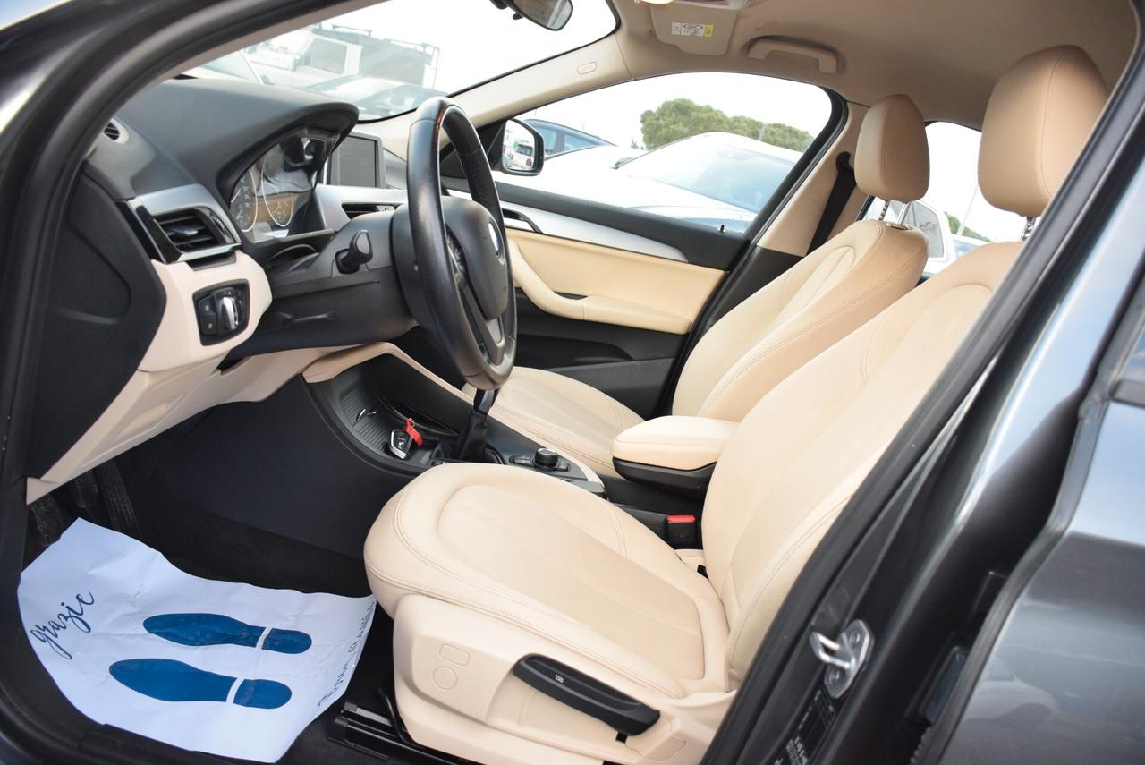 Bmw X1 sDrive16d 6M Advantage ADAS PELLE SENSORI CRUISE BT