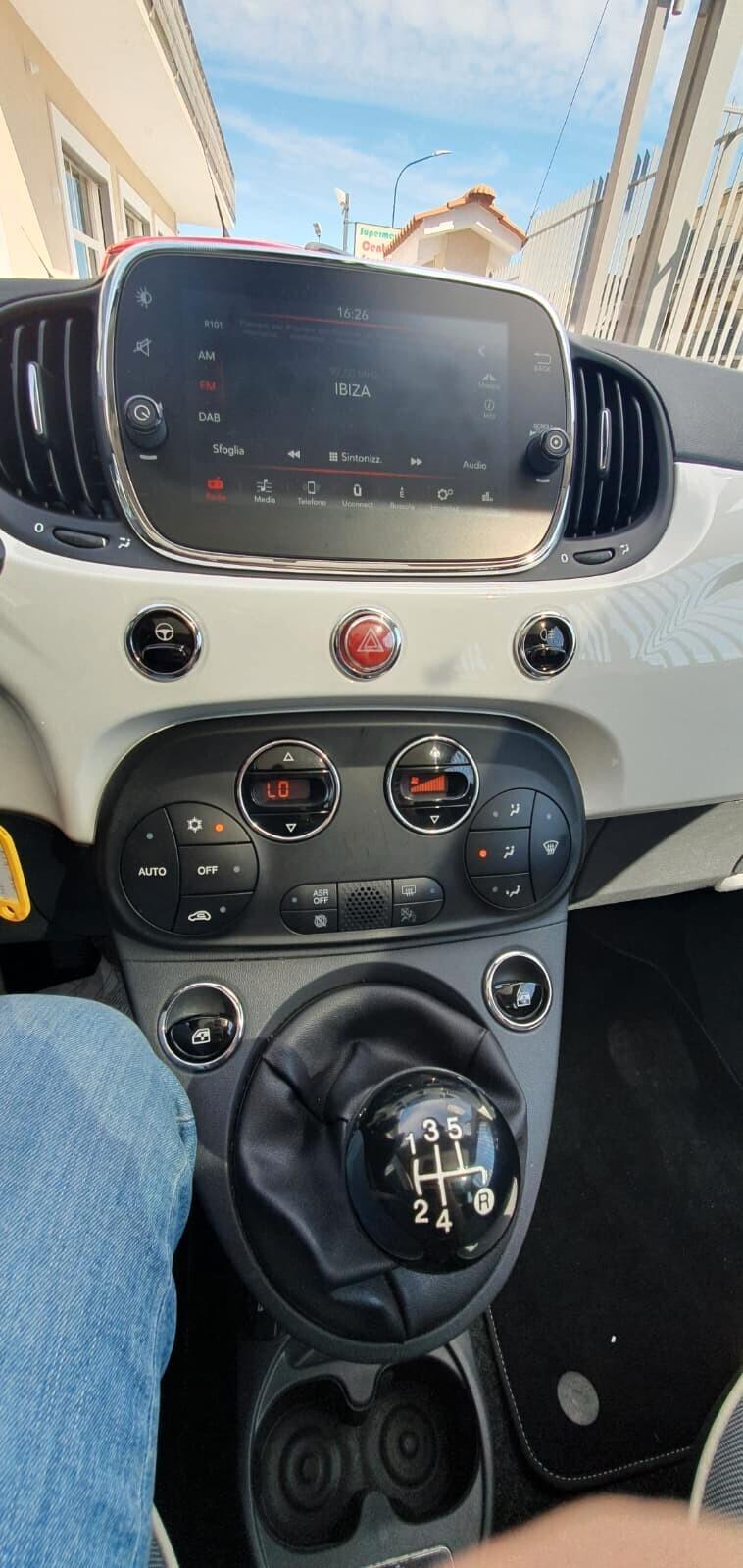 Fiat 500 1.2 Lounge White Pearl