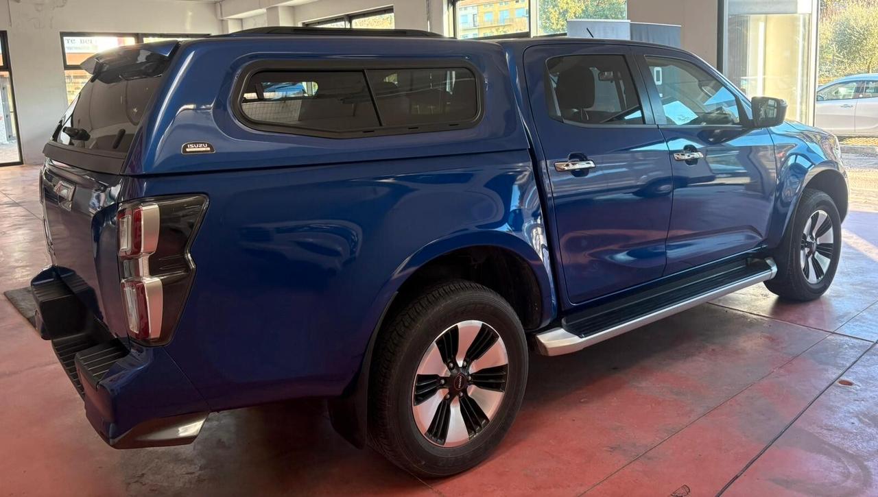 PIC-UP ISUZU D-MAX N60 F 4X4 km 23.870 DOPPIA CABINA AUTOCARRO POSTI 5 CAMBIO AUT.Diesel 1900 CV 163 Garanzia 12 mesi