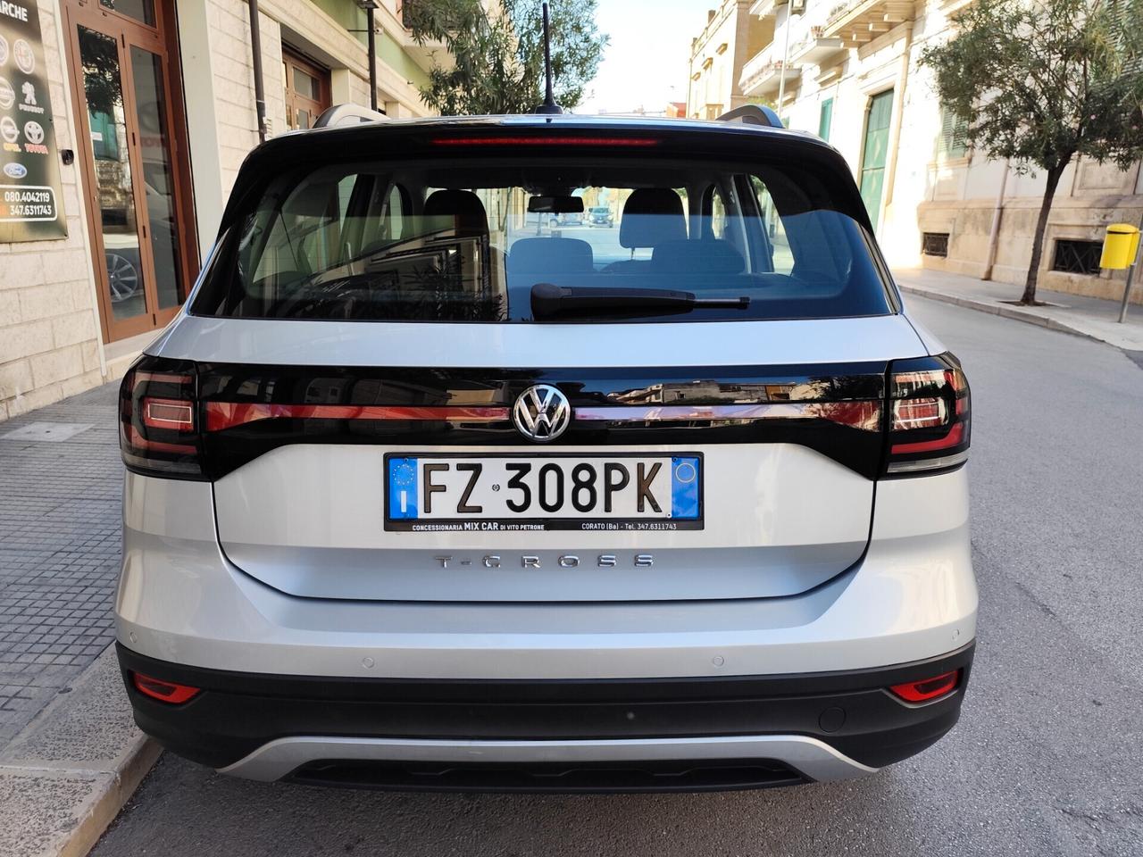 Volkswagen T-Cross 1.6 TDI 95CV DIESEL PERFETTA