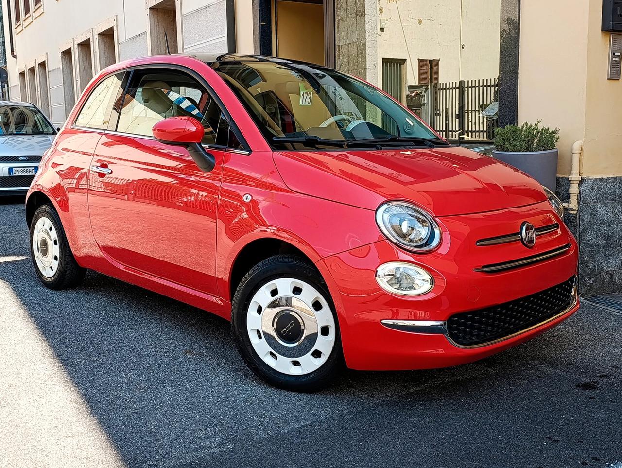Fiat 500 1.2 Lounge Rosso Corallo km 36.317