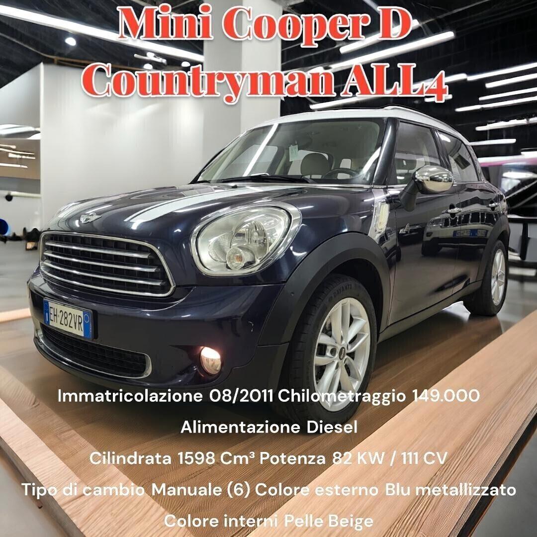 Mini Cooper Countryman Mini 1.6 Cooper D Countryman