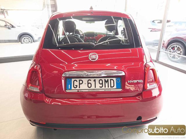 FIAT 500 1.0 Hybrid Red