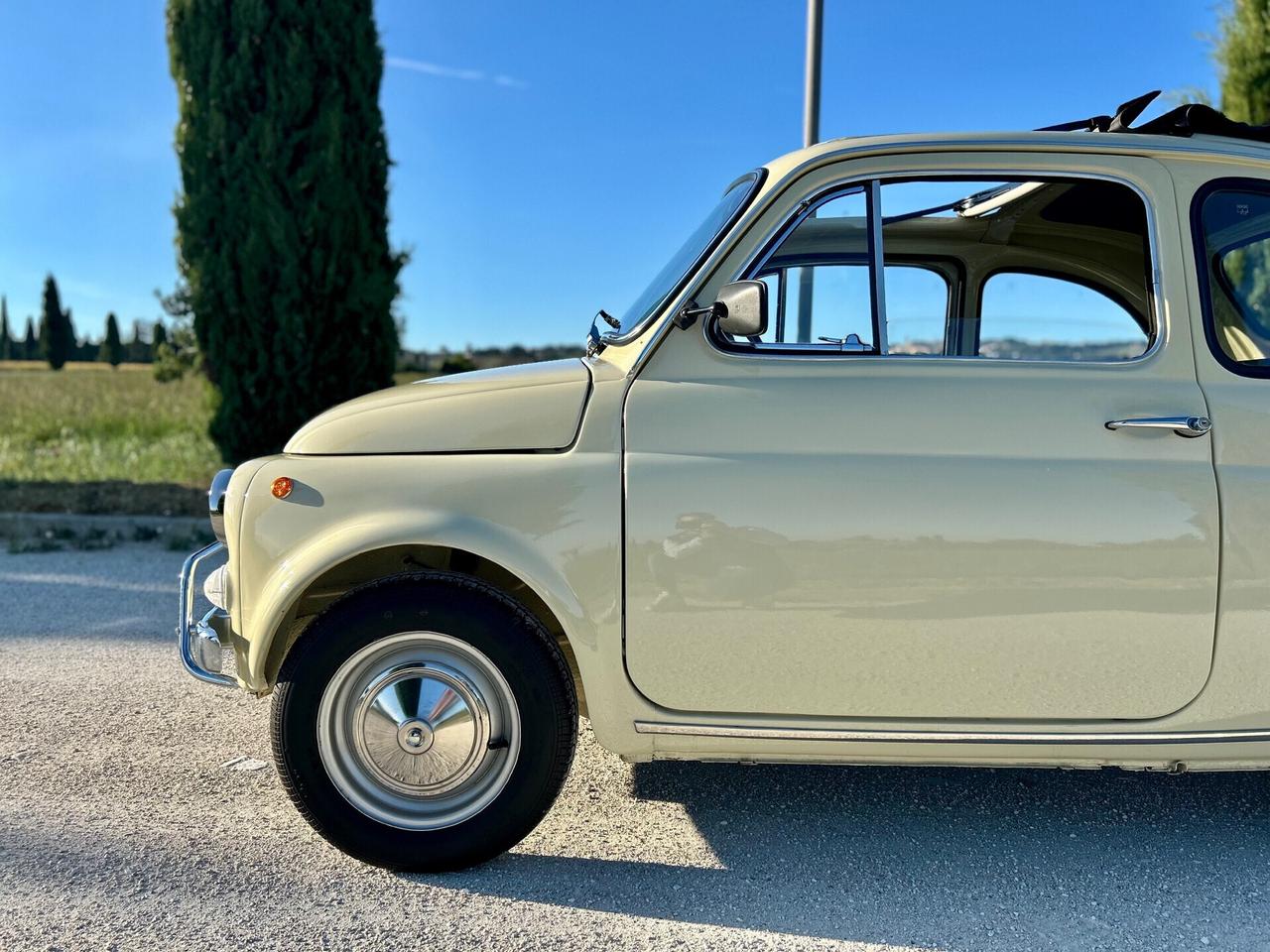 Fiat 500 110 F BERLINA mod. L - RESTAURO COMPLETO Motore 650 Cambio Sincronizzato