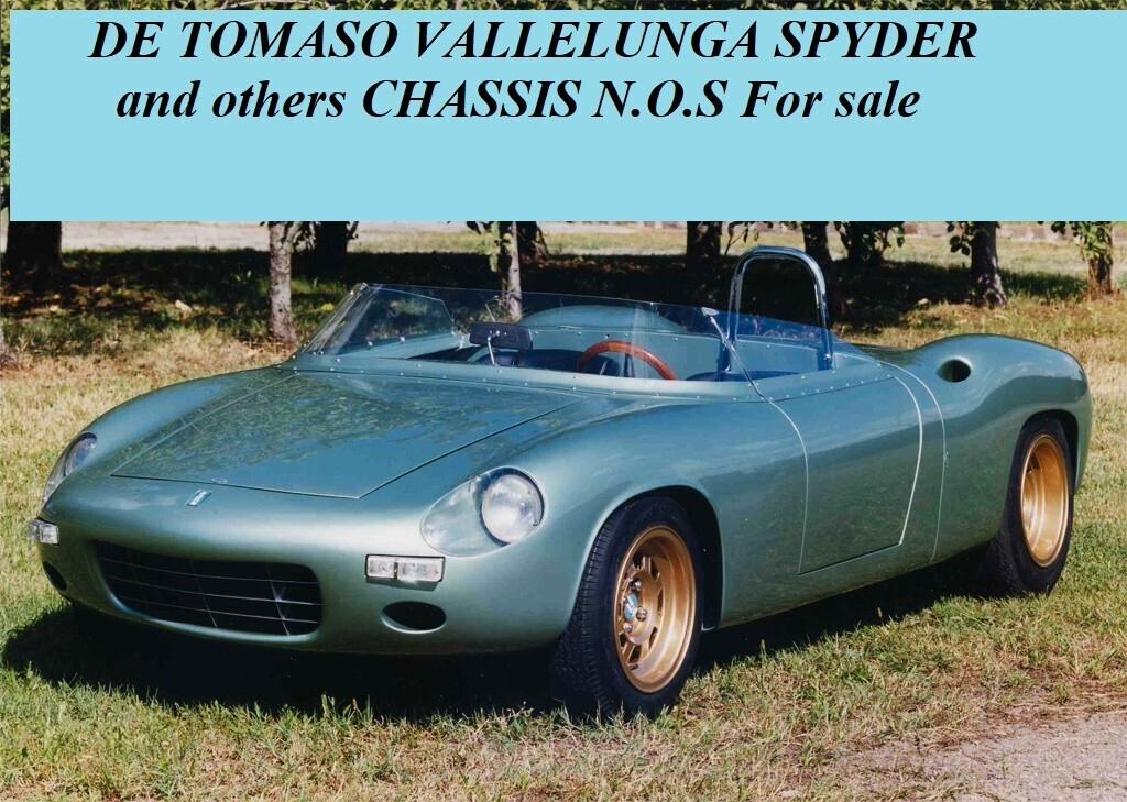 De Tomaso Altro Vallelunga SPYDER chassis