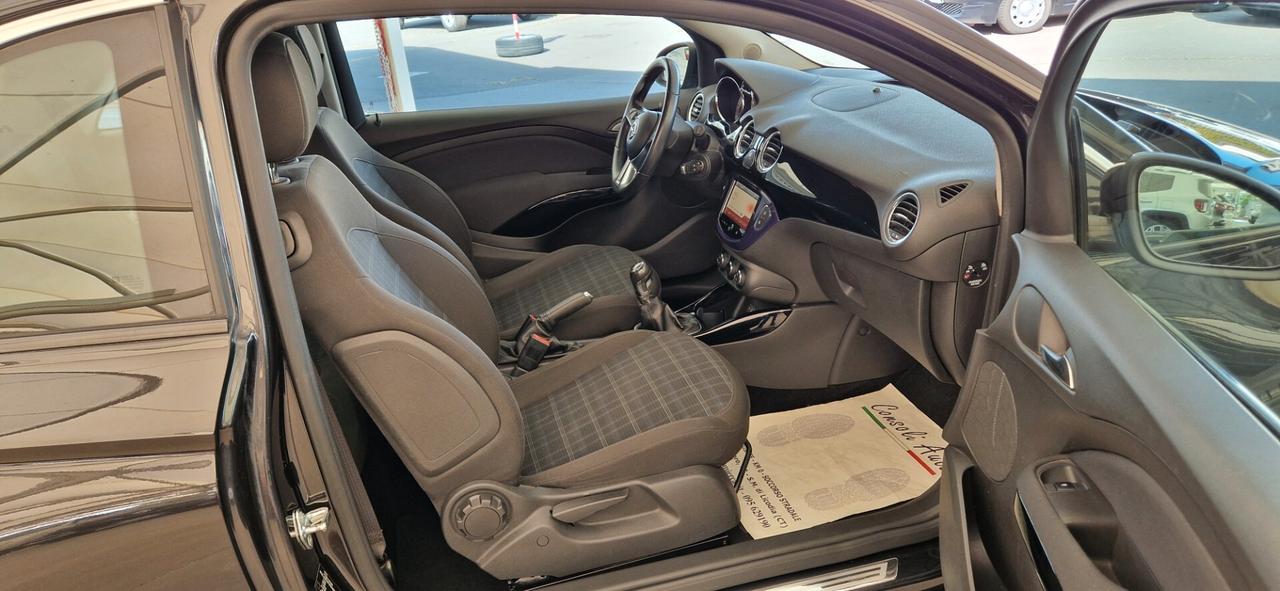 Opel Adam 1.2 70cv White/Black Link **Come Nuova**