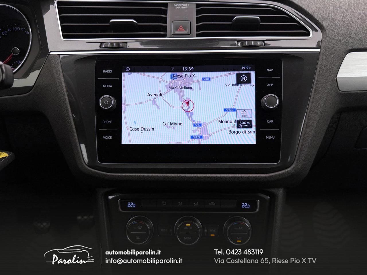 Volkswagen Tiguan 2.0 tdi Business tagliandi ufficiali 1 proprietario