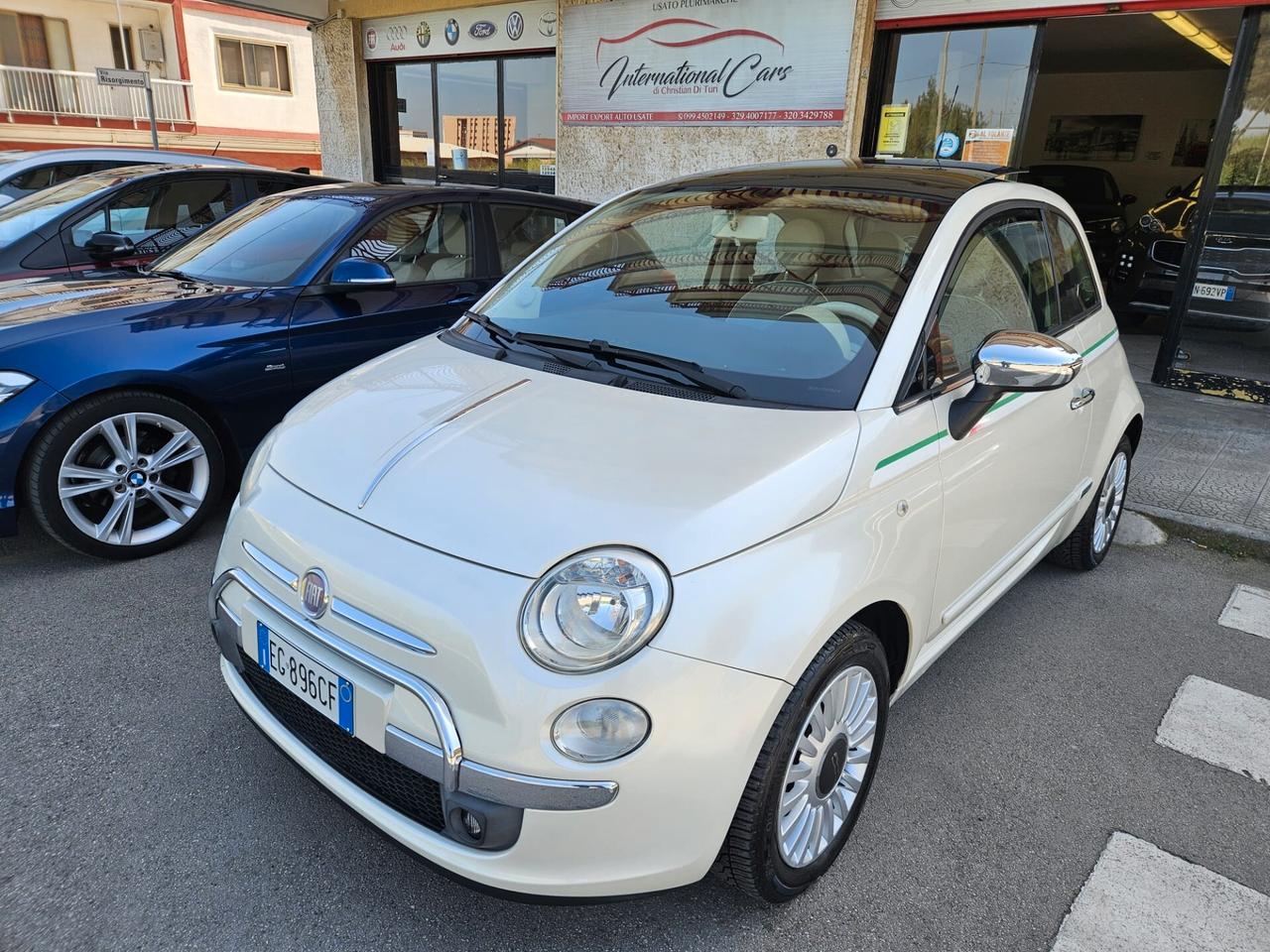 Fiat 500 1.2 Lounge 69cv TETTO APRIBILE UNIPRO