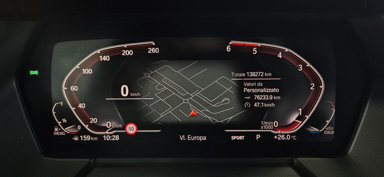Bmw 218D 150cv GranCoupè M-Sport Automatica Pelle Virtual FullLed