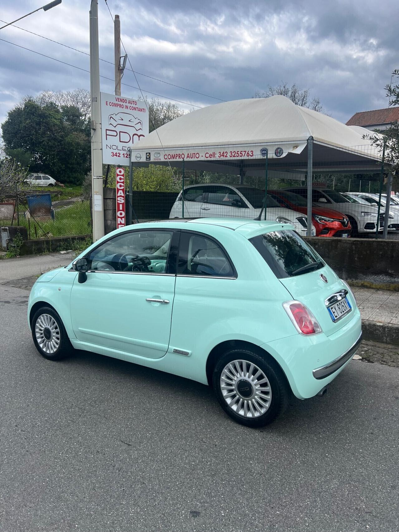 Fiat 500 1.2 benzina 2015 tagliandi certificati
