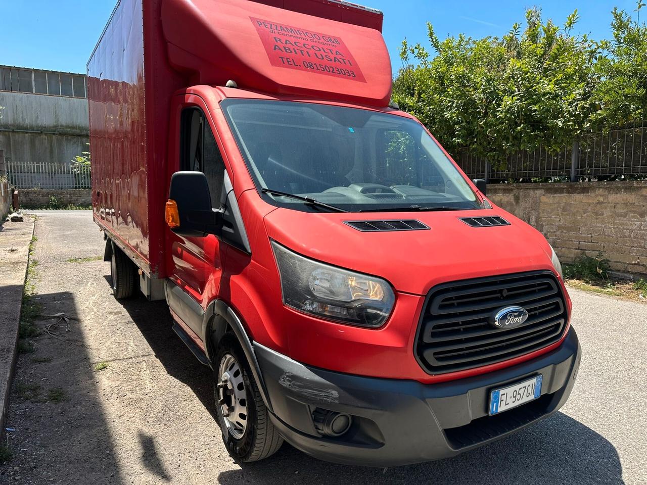 FORD TRANSIT 2.0 TDI EURO6 130 CV CASSONE IN LEGA