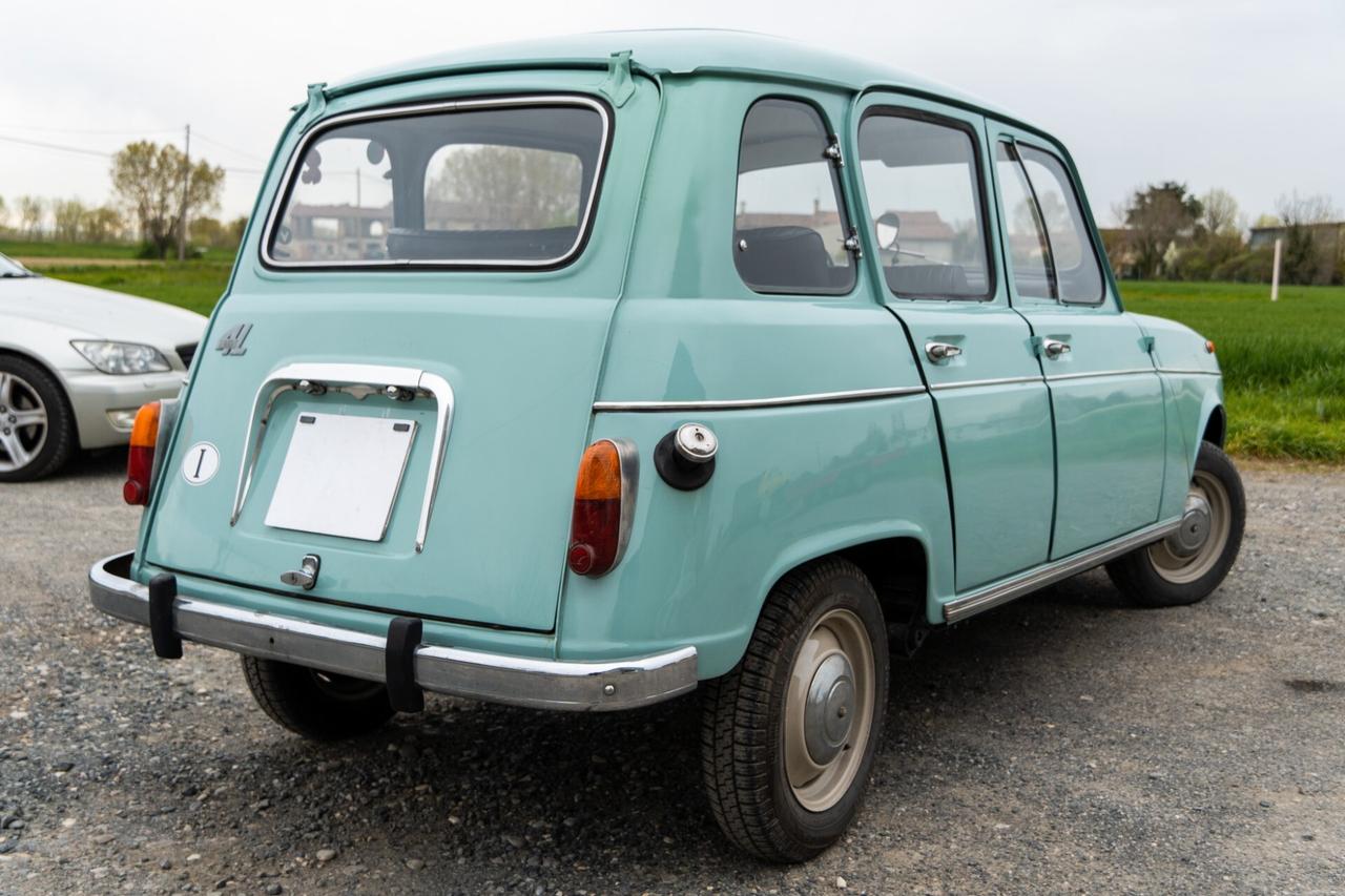 Renault R4L - RARA PRODUZIONE ALFA ROMEO - TARGA NERA ORIGINALE