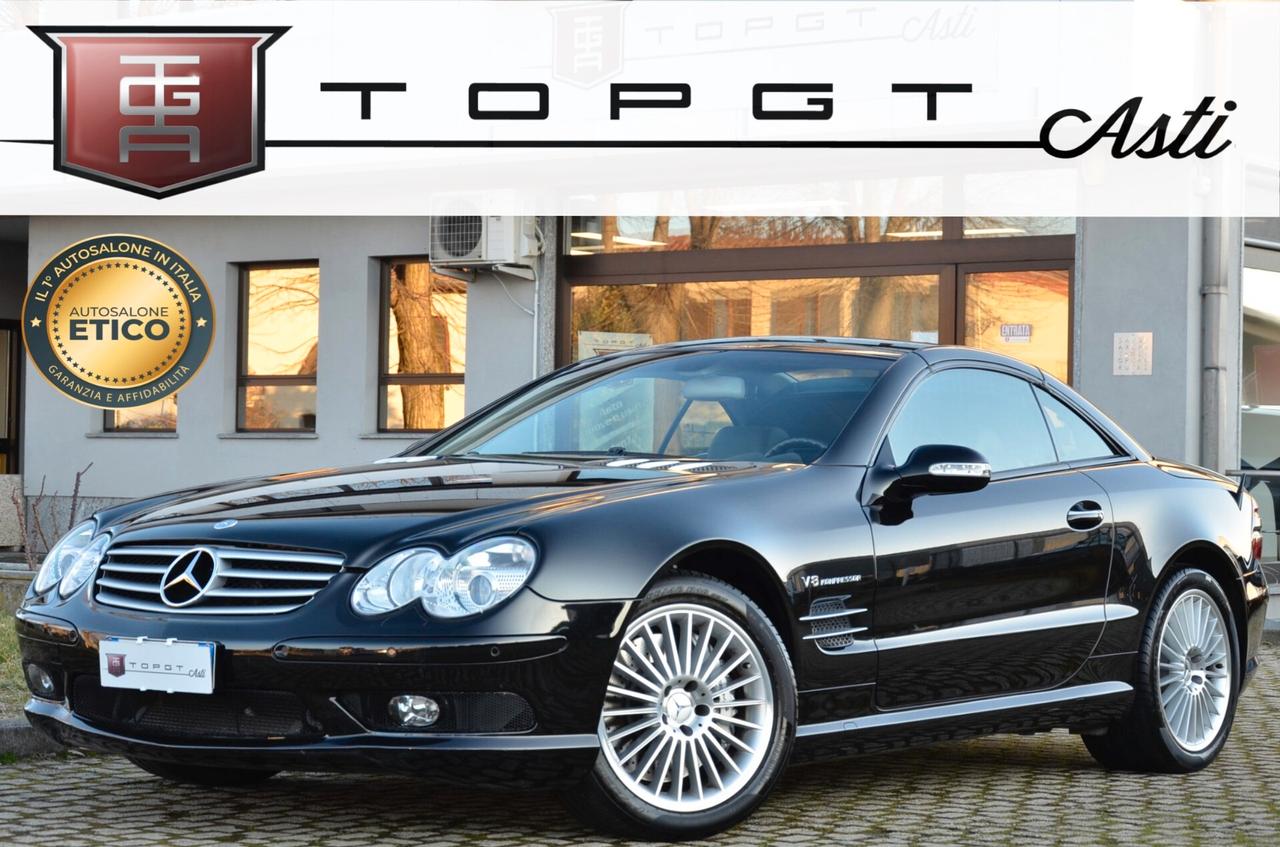 MERCEDES-BENZ SL 55 AMG 500cv, ISCRITTA ASI, PERFETTA, UFF ITALIANA, SERVICE MERCEDES, PERMUTE