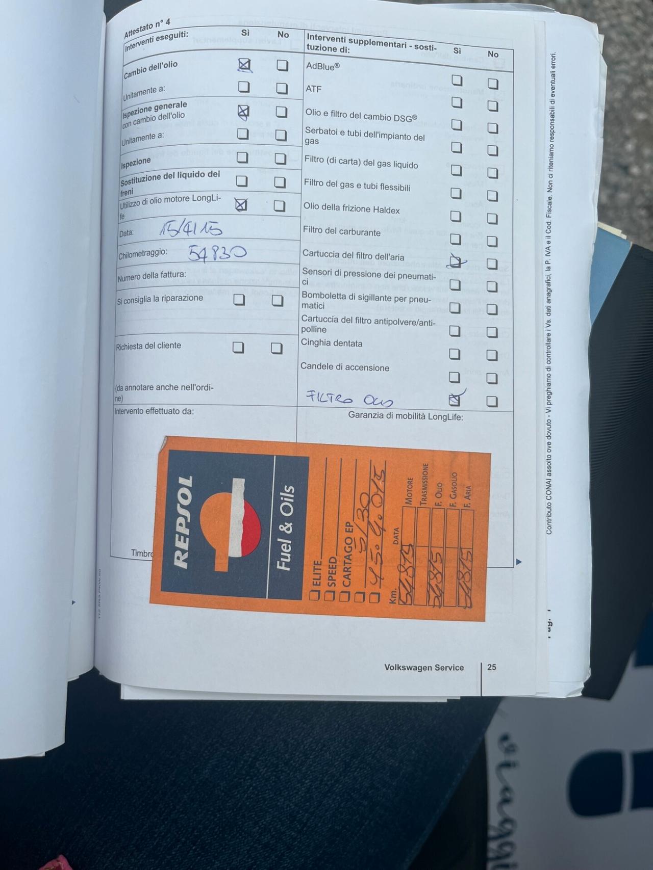 Volkswagen Golf 1.6 5p. Highline BiFuel